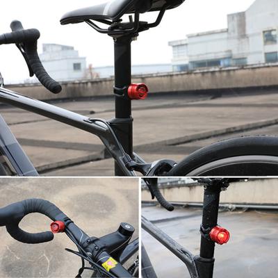 Fahrrad-Rücklicht, hohe Helligkeit, wasserdicht, mehrere Beleuchtungsmodi, einfache Installation, Fahrrad-Sicherheitswarnung, Rücklicht