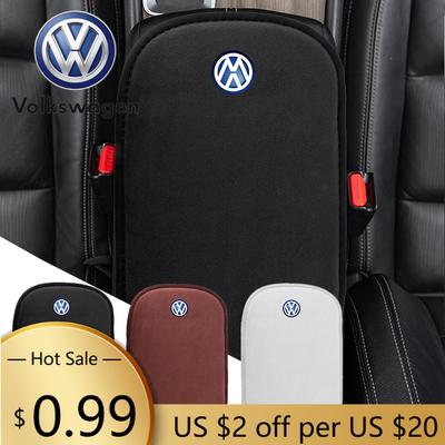 Για VOLKSWAGEN VW Νέο Αυτοκίνητο Καλύμματα Πάνας Υποβραχιόνιου Καθολικά Καλύμματα Κουτιού Υποβραχιόνιων Κεντρικής Κονσόλας Αυτοκινήτου Για Volkswagen VW Golf GTI Tig