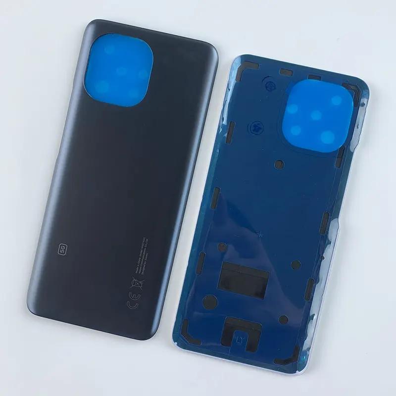 

Для Xiaomi Mi 11 5G M2011K2C, M2011K2G задняя стеклянная крышка батарейного отсека, новый корпус задней двери Mi11 Eleven с клеем Black With CE