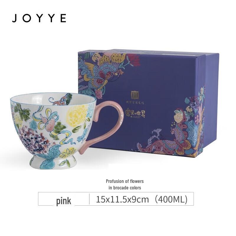 JOYYE Underglaze Palace Floral Mug