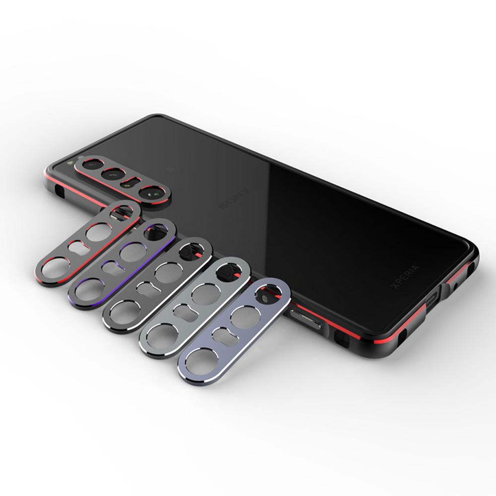 Custodia protettiva Sony Xperia 1 III/X10 III con telaio in metallo e chiusura a vite Aurora