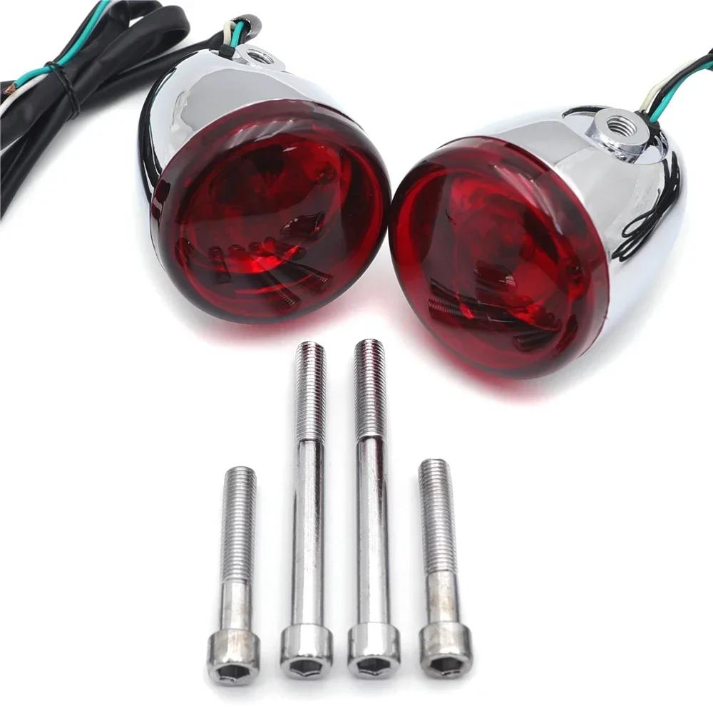 Turn Signal Light Indicator Rear For Harley Davidson Sportster XL883 XL1200 FXD FXS Motorcycle Parts