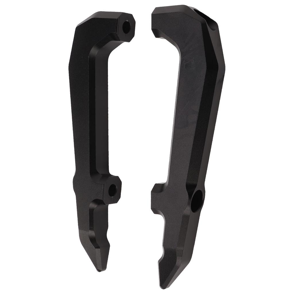Pair Motorcycle Rear Passenger Seat Handle Bar Aluminium Alloy Replacement for MSX125 GROM Black