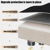 1pcs Car Door Protector Magnetic Folding Connected Style Body Side Edge Guard Decorative Anti-scratch Protection Strips