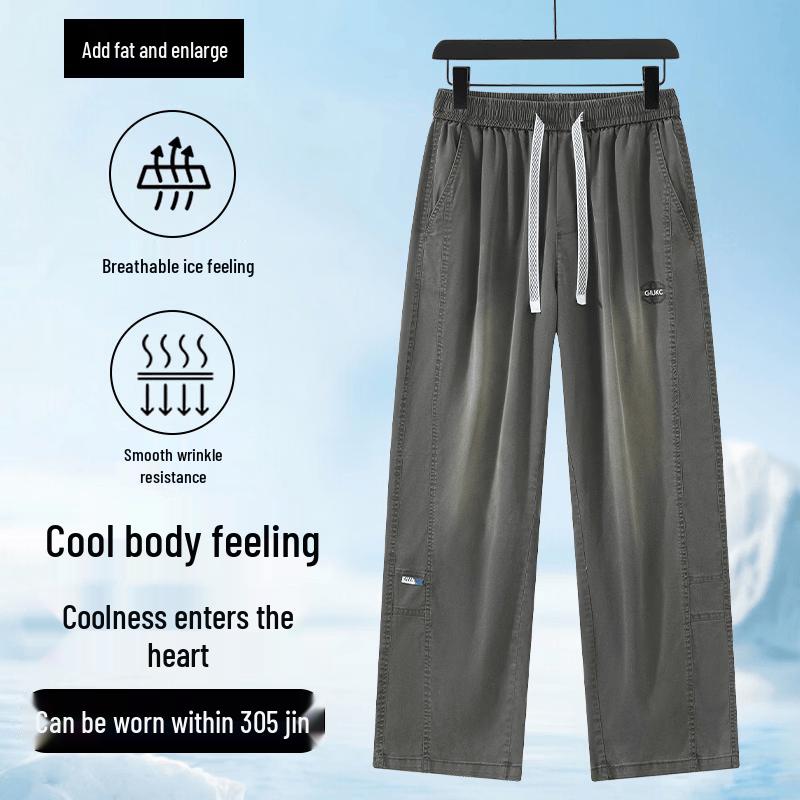 Men s Plus Size Tencel Straight-Leg Jeans 7XL