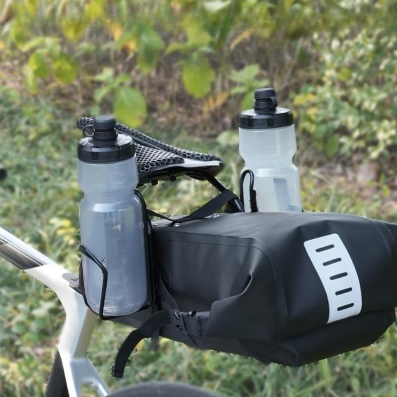 For Bicycle Tail Bag Stabilizer CageBottle Cage Fixed RackBig Tail Bag Anti-Sway SeatBow Conversion BracketCycling Equipment