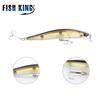 FTK 10cm Tungsten Weight System Bait Minnow Crank Wobbler Premium Fishing Tackle Rigid 8.2g Artificial Lure Barracuda and Bass Fishing Tools