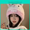 Ear Cute Rabbit Winter Hat For Women Hand Knitted Warm And Chic Accessory Cozy