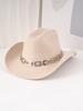 Silver Square Metal Hat Strap Fashion Western Cowboy Hat Top Hat Felt Hat Panama Hat Vintage