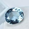 Amazing Ocean Blue Aquamarine Crystal Oval Cut Gemstone 10.19 Ct Certified
