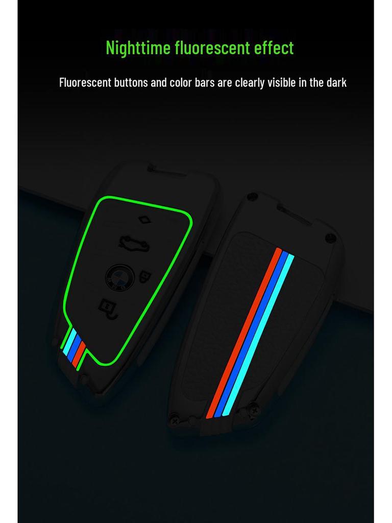 Compatible Key Case for BMW 2021: 3, 5, 7 Series, X1, X3, X4, X5, X7, 525Li, and Ix Models