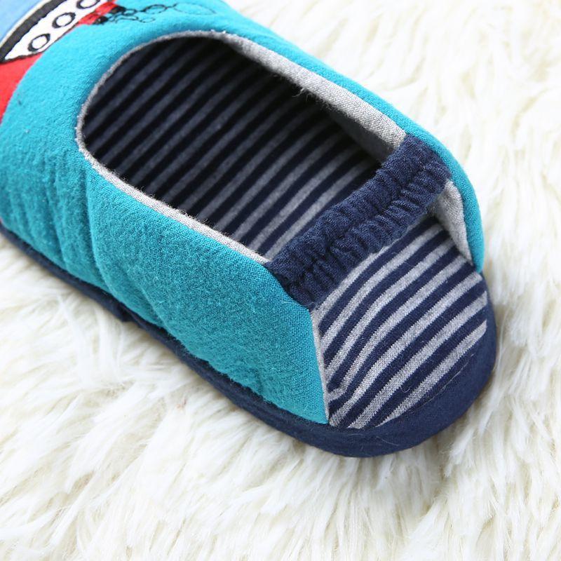 Kids Slipper Spring Autumn Anti-Slip Home Shoes For Boy Girls Cartoon Ship Soft Baby Slides Indoor Child Slippers