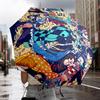 Vibrant Anime Characters Umbrella 8-Frame for Travel, Camping, Casual Lightweight Portable Umbrella, Essential for Every Family Holidays Gift