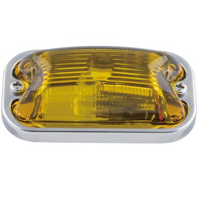 Jet Inouye 633942 Truck Supplies, Square Marker Lamp, Front Opening Type, Includes 24V 6W Bulb, Yellow