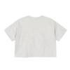 Lap VinTage PrinTing Crop ShorT Sleeve T shirT as2cT470