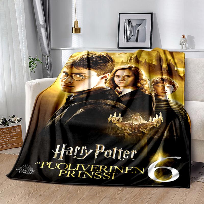 Harry Potter and the Half-Blood Prince Movie Poster PrintPrint Blanket, Soft Blanket For Sofa Office Bed And Travelling Daughter Birthday Gi