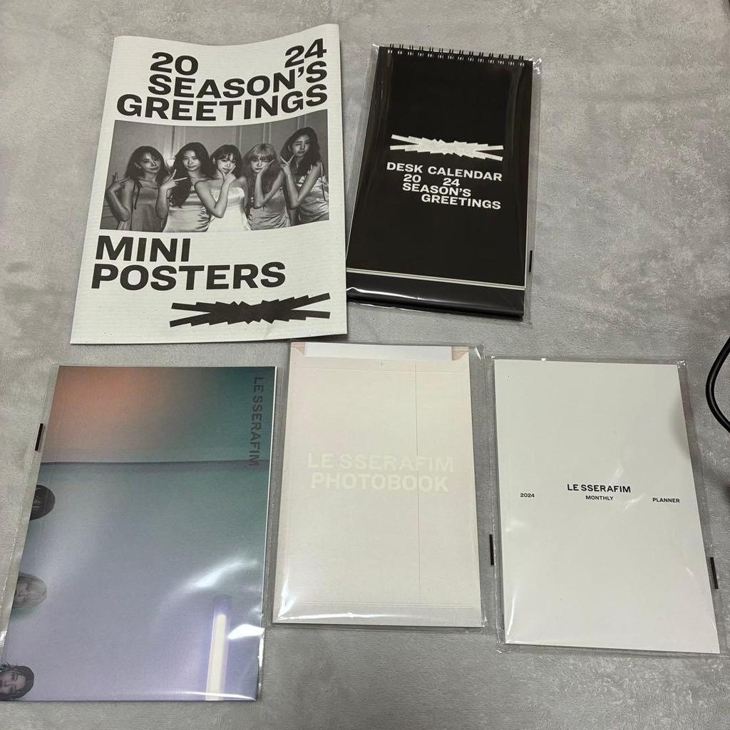 [USED] LE SSERAFIM 2024 SEASON'S GREETINGS Seagri