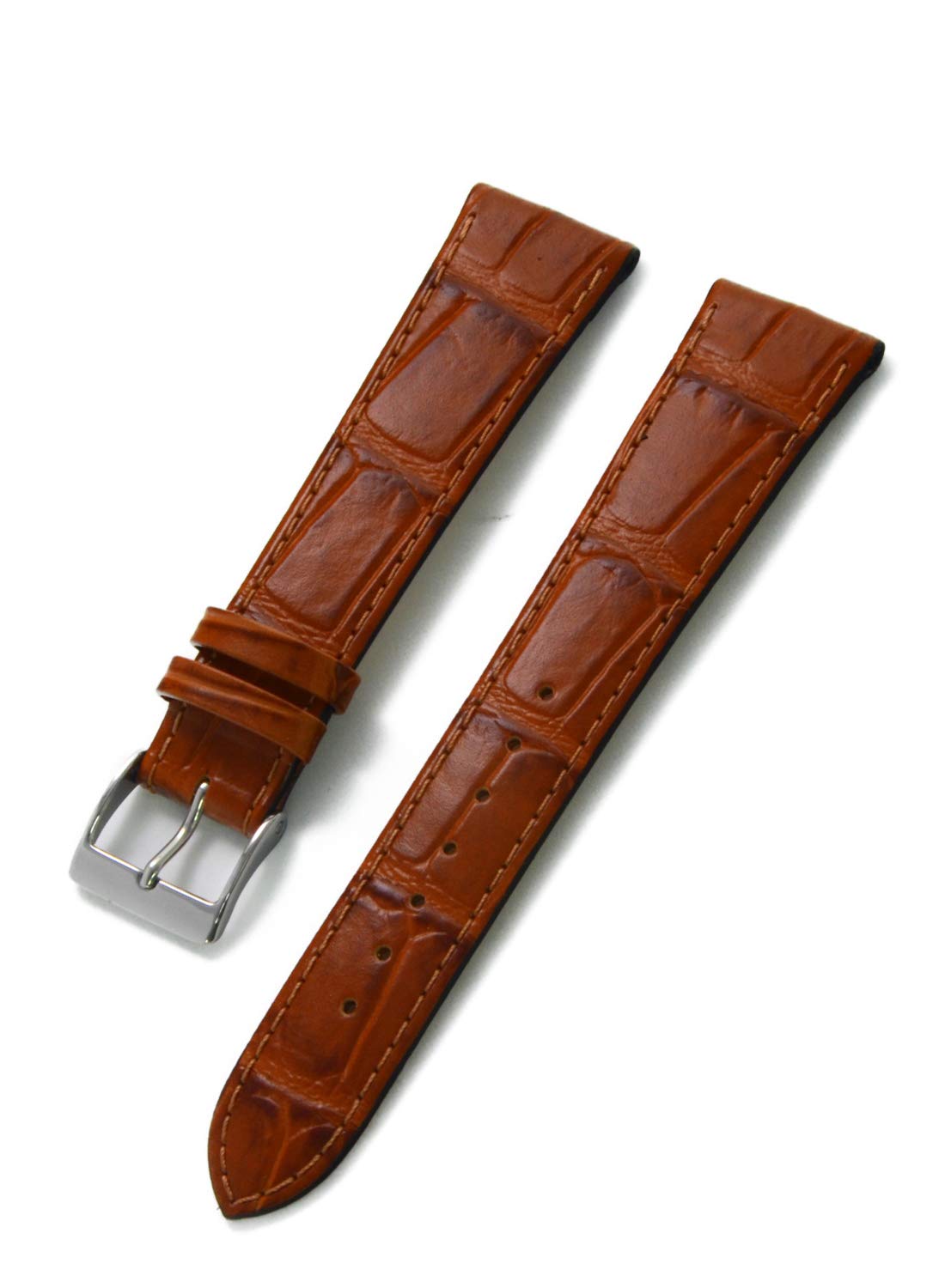 

CASSIS PAULI 20 мм Светло-коричневый телячий ремешок для часов с тиснением и инструментом для замены (U1099656040020)