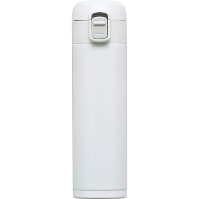 Wahei Freiz Water Mug Vacuum Insulated Heat Cold Omit Bottle, Bottle, 300ml, White, One-Touch Stopper, Antibacterial, Bottle, Retention, Insulation,