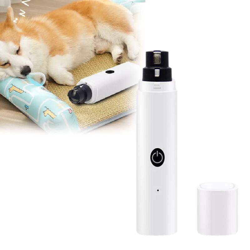 Electric Pet Nail Grinder With Light For Precise Safe Grooming Of Dogs And Cats