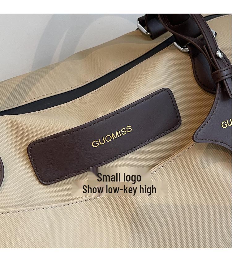 Women's Large Capacity Waterproof Duffle Bag for Short Business Trips - Attachable To Suitcase, High-End Carry-On.