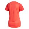 Adidas Sports Lifestyle Series Breathable Round Neck Pullover Dopamine Short Sleeve T-Shirt Women T-Shirts Natural-Coral-Pink CW4063