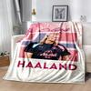 Haaland 194 Blanket Ultra-Soft Suitable for Couch Seaside Bedding for All Seasons Warmthful Decor Ideal Gift for Friends Family Couples Picnic