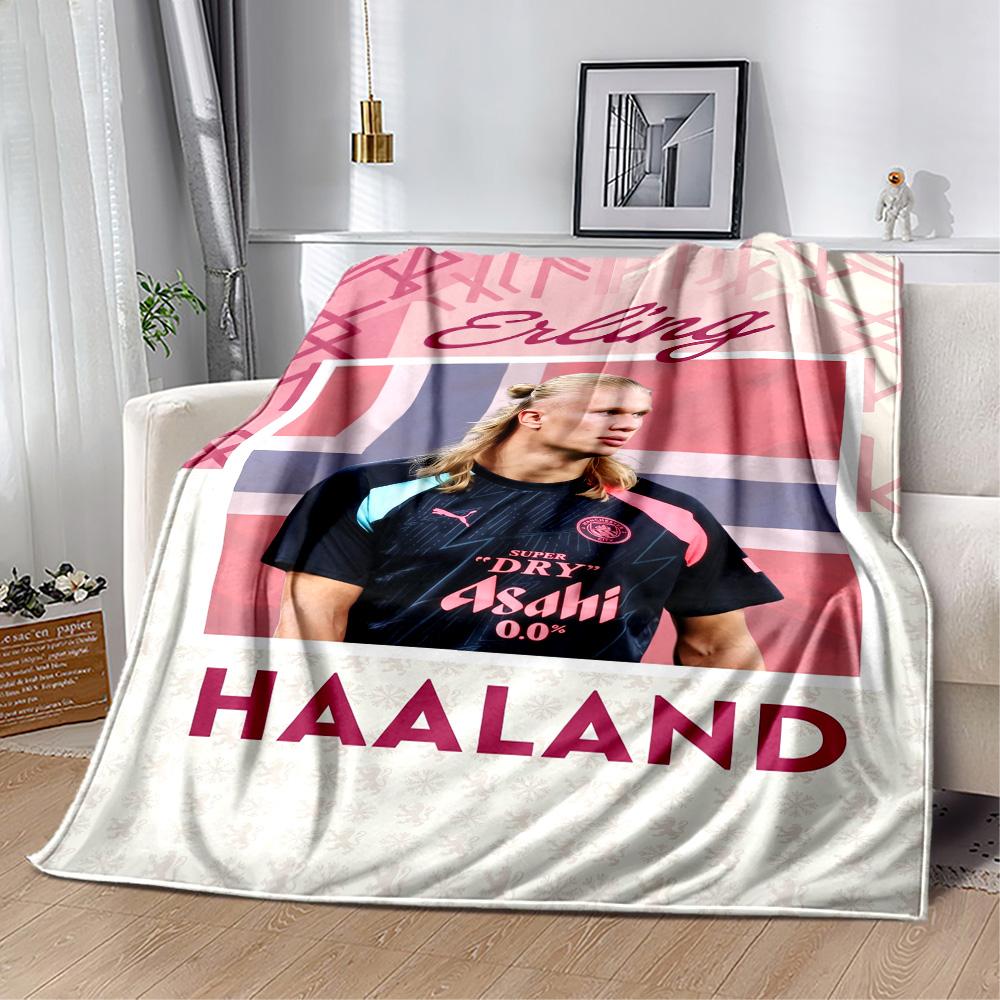 Haaland 194 Blanket Ultra-Soft Suitable for Couch Seaside Bedding for All Seasons Warmthful Decor Ideal Gift for Friends Family Couples Picnic