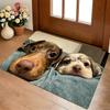 Dogs Living Room Nonslip Area Rug Soft Carpet For Bedroom Game Playroom Sofa Office Home Decor Doormat Christmas Gift C926407