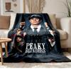 Peaky Blinders Soft and Comfortable Flannel Suitable for Sofas Living Rooms Outdoor Camping Travel and Also Makes a Great Anniversary Gif