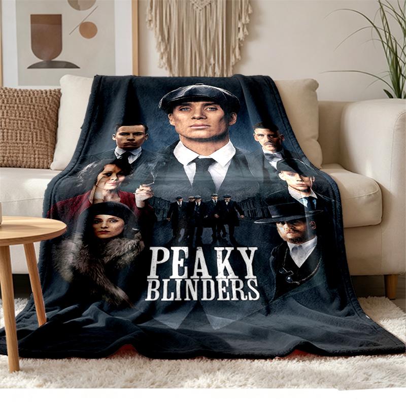 Peaky Blinders Soft and Comfortable Flannel Suitable for Sofas Living Rooms Outdoor Camping Travel and Also Makes a Great Anniversary Gif