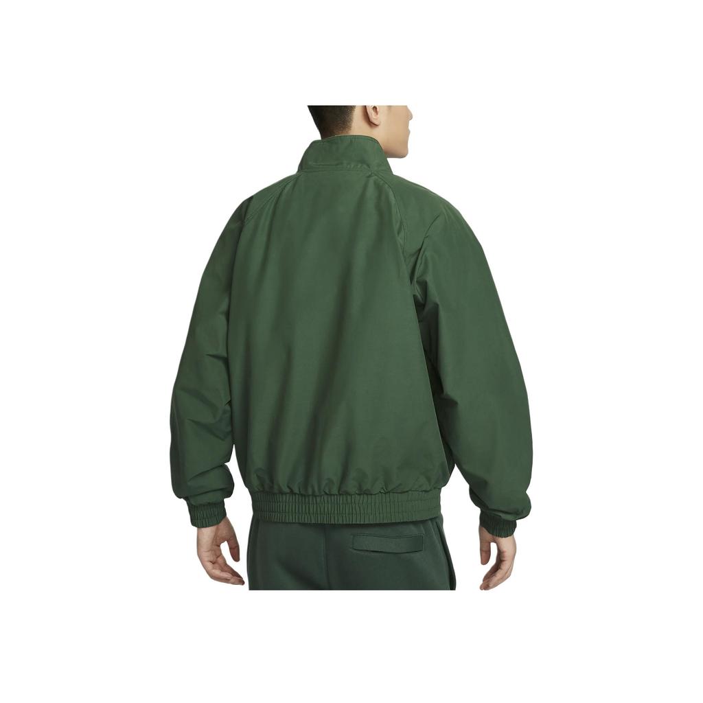 Nike Giacca Larga Morbida Minimalista a Maniche Lunghe da Uomo Giacche Verde FZ0657-323