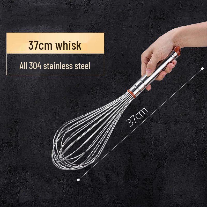 Stainless Steel Flour Sifter & Whisk Set