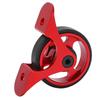 MEIJUN Folding Bike Mudguard Bearing Easy Wheel for Brompton Bike Spare Accessories Red