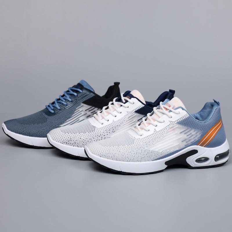 Herrenschuhe Frühling und Herbst 2025 Weichsohlige Freizeitschuhe 2025 Fliegenstrick-Herrenschuhe