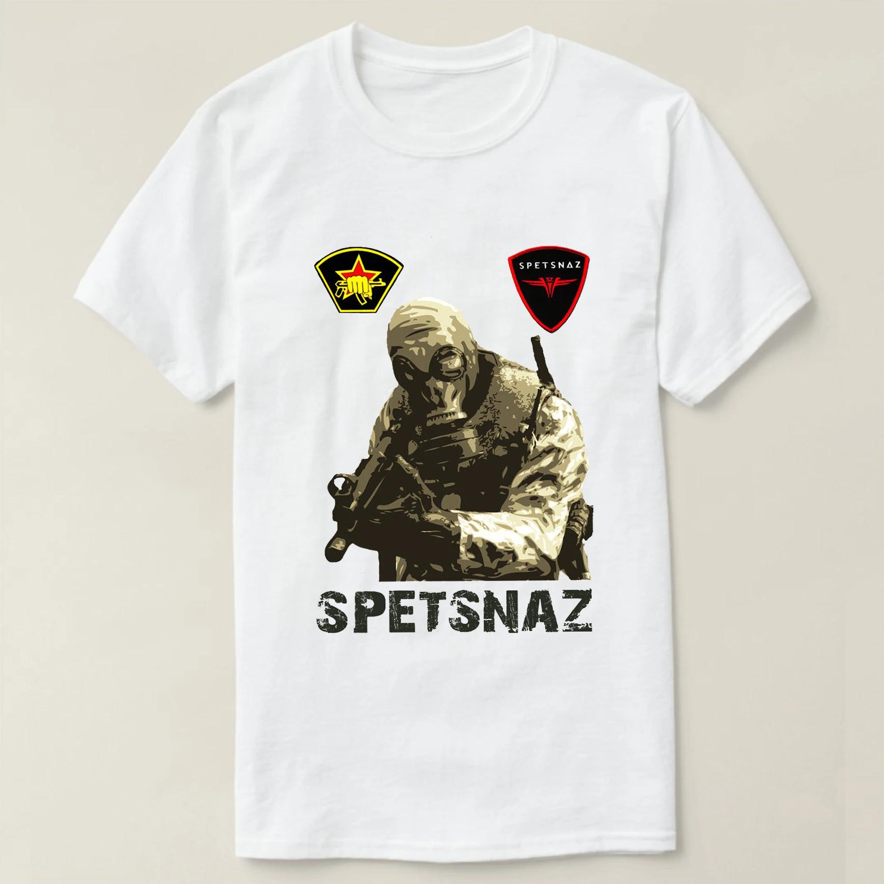 Spetsnaz Russian Special Forces TShirt Summer Cotton Short Sleeve ONeck Mens T Shirt New S3XL S