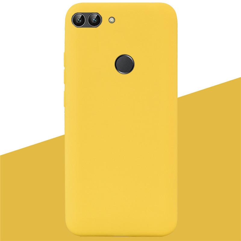 Huawei P Smart Case TPU Soft Silicone Candy Color Back Cover Phone Case For Huawei P Smart 2018 FIG-LX1 PSmart Case