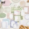 Evening Wind Chronicle - Retro Journal DIY Collage Pack: Letterpress Embossed, 6 Styles