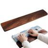 Anti-Fatigue Keyboard Wrist Rest Walnut Wooden Typing Support Pad Palm Mouse Pad Support  Home
