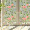 40*100cm Bunte Fensteraufkleber Elektrostatische Glasaufkleber Dekorative Fensterfolie