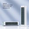 Standing Leafless Tower Fan with Remote Control Wall-mounted Bladeless Air Conditioner Fan for Office Home Use