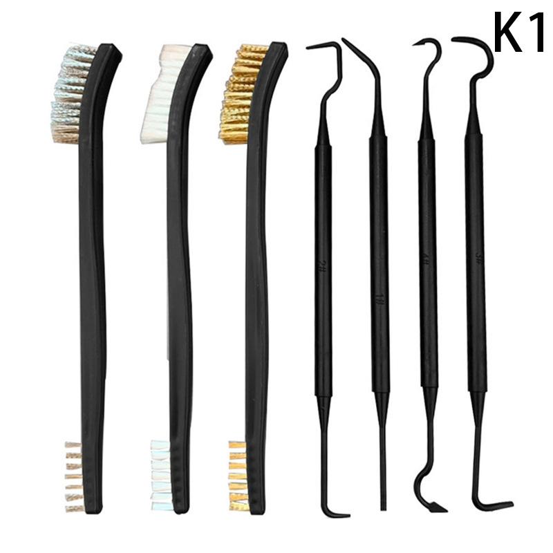 

3/4/7 шт. Набор проволочных щеток с двойной головкой Сталь Металл Латунь Нейлон Очистка автомобиля Полировка Щетка для удаления ржавчины Инструмент для чистки Щетка для очистки окон