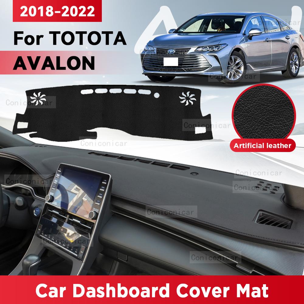 For TOYOTA AVALON 2018-2022 Car Dashboard Cover Mat Sun Shade Pad Avoid Light Mat Instrument Carpet Protection Accessories