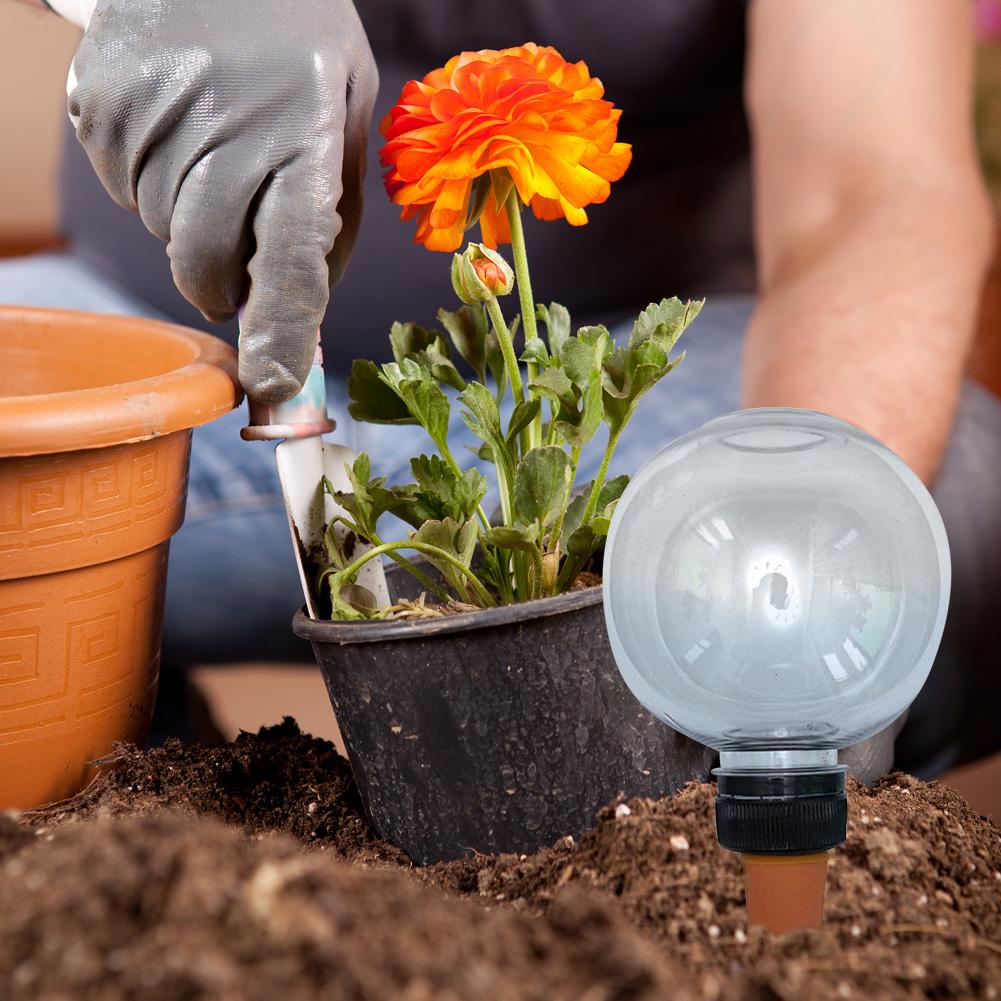 4Pcs 500ML Plant Watering Globes Transparent Automatic Watering Bulbs Auto Watering Tool for Indoor Outdoor Plant