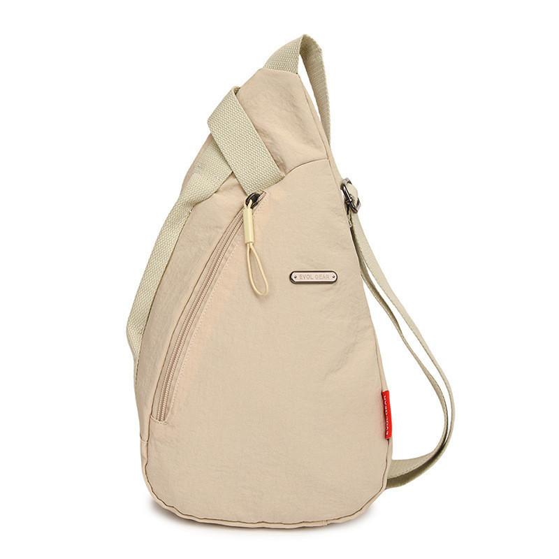 Trendy Minimalist Crossbody Chest Bag For Women And Men Stylish Oxford Fabric Design