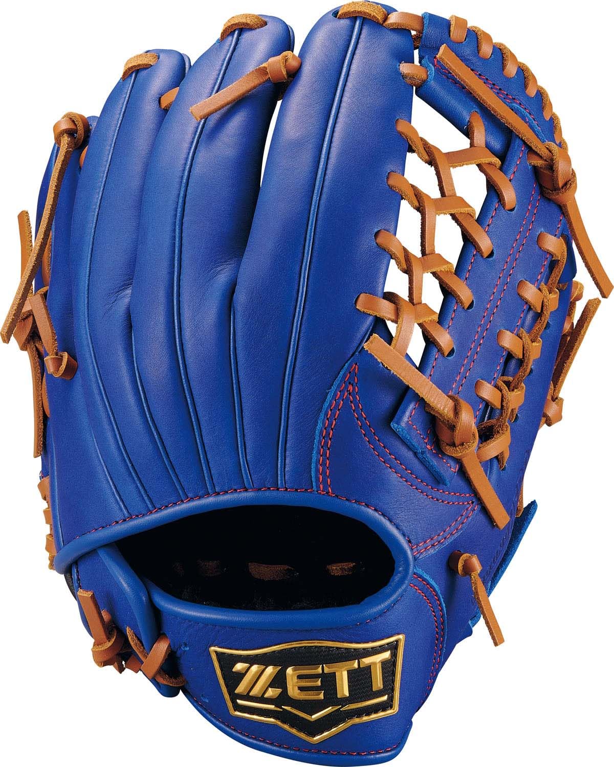 

ZETT Молодежная Бейсбольная Перчатка Ground Royal Blue x Oak Brown BJG762640, Герой, Универсальная, Для левой руки, (2536), Размер M,