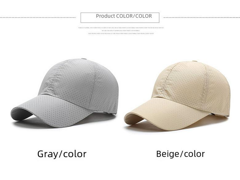 Unisex Outdoor Sun Protection Quick-Dry Mesh Baseball Cap
