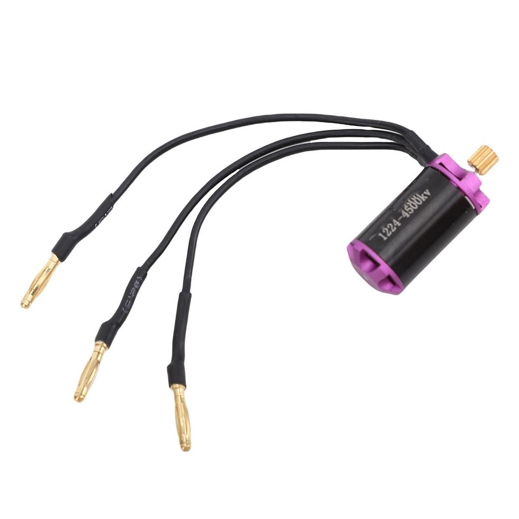 1224 4500KV Outer Rotor Motor Fit for SCX24 RC Car Brushless Motor 1 18 1 24 1 28 RC Car Accessories