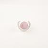 Natural Pink Cat's Eye Gemstone 925 Sterling Silver Handmade Jewelry Women Ring RR-48-37
