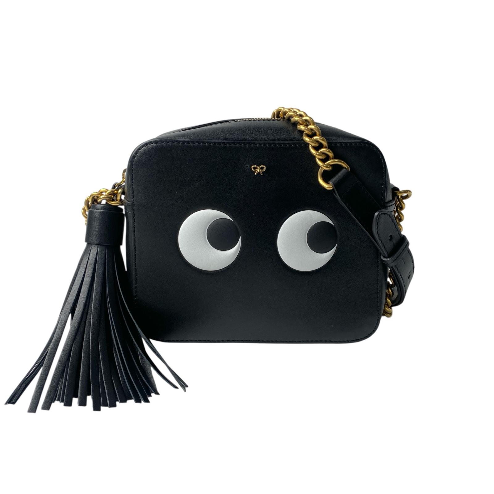 

Used Anya HindmarchShoulder Bag black leather Women
